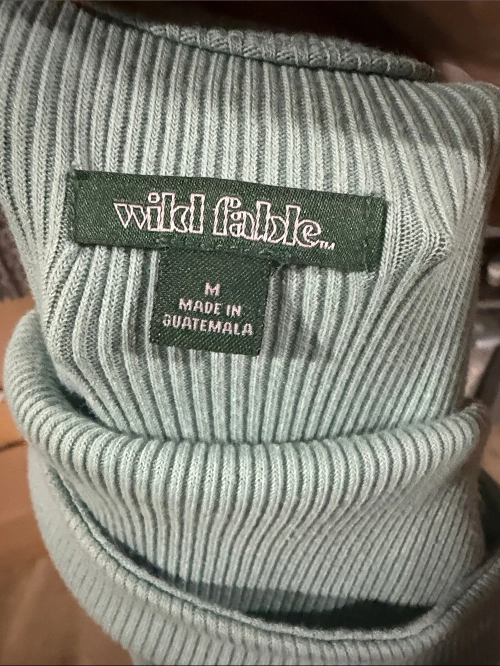 wild fable Light Aqua Tie-Shoulder Ribbed Midi Dress